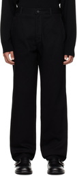 LGN Louis Gabriel Nouchi Black 5-Pocket Straight-Leg Jeans