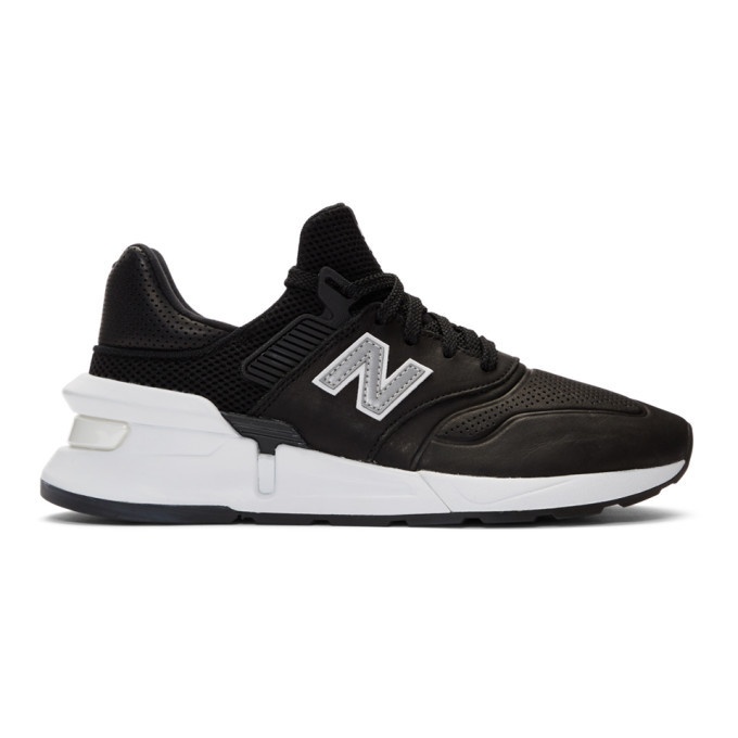 Photo: Comme des Garcons Homme Black New Balance Edition MS997 Sneakers