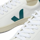 Veja Men's Urca Retro Sneakers in White/Green