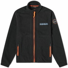 Napapijri Men's Anderby Fleece Jacket in Black