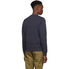 Loewe Navy Anagram Fringe Sweatshirt