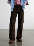 Yuketen - Saldatore Leather-Trimmed Suede Boots - Brown