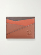 LOEWE - Puzzle Edge Logo-Debossed Leather Cardholder