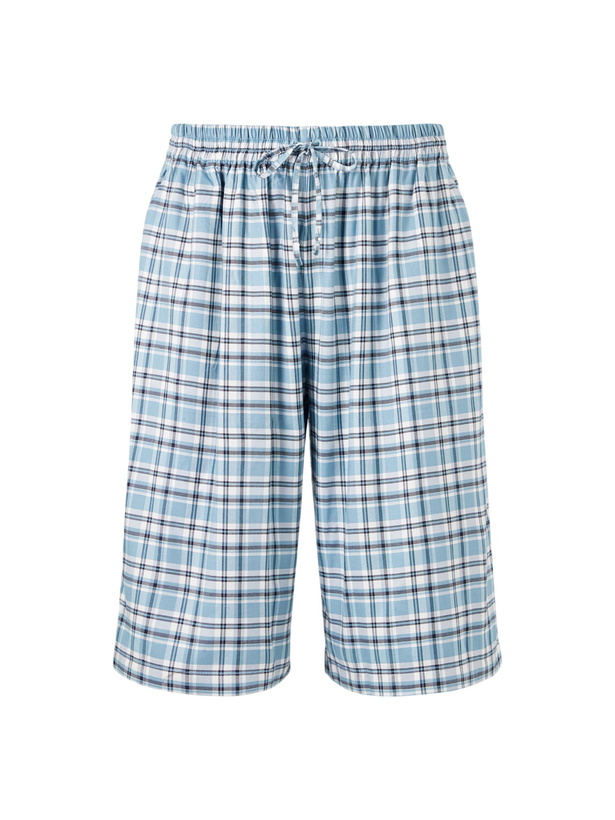Photo: Acne Studios - Ressa Straight-Leg Checked Casual Shorts - Blue