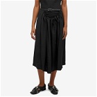 TOGA Women's Twill Skirt in Black