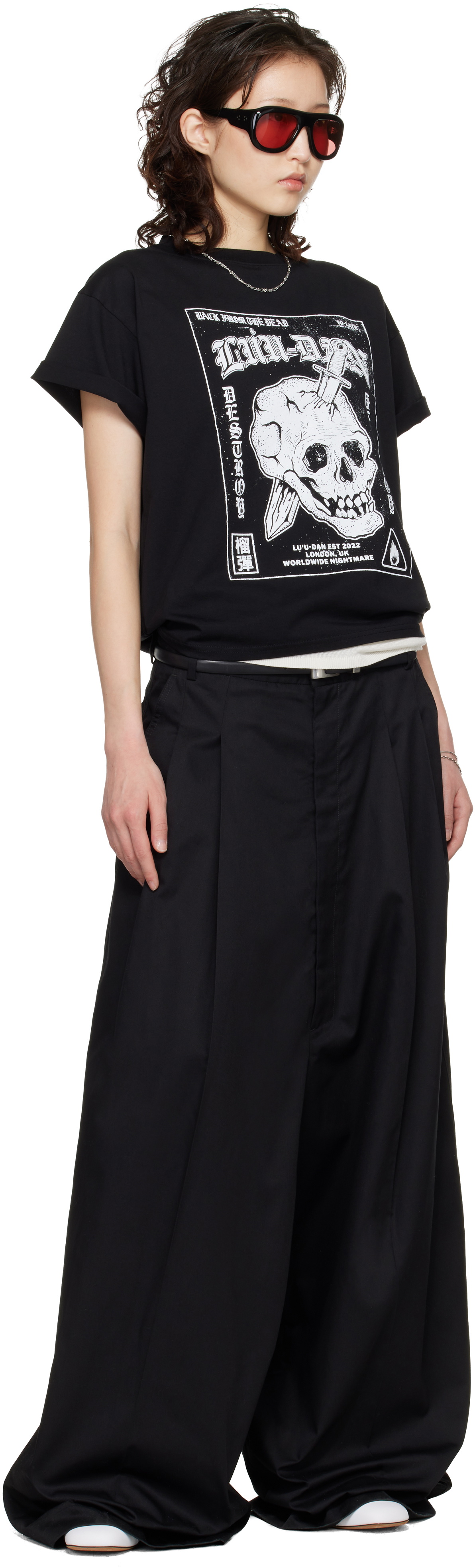 LU'U DAN Black Box T-shirt