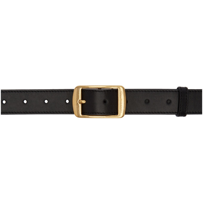 Stella McCartney Black Faux-Leather Belt Stella McCartney