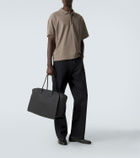 The Row Marlo 17 leather tote bag