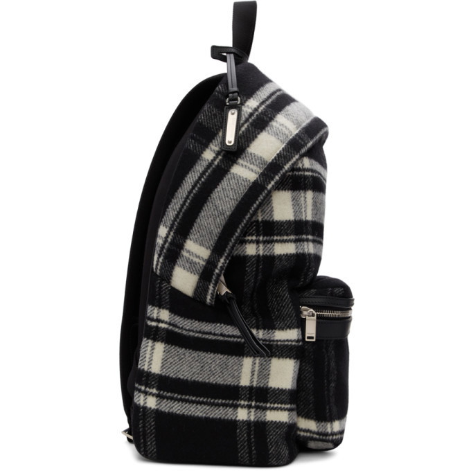 Cloth backpack Saint Laurent Black in Cloth - 35077830