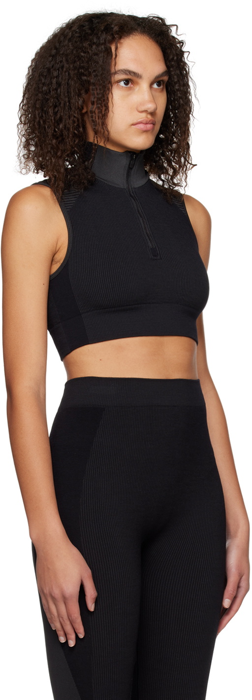 Y-3 Black Seamless Tank Top