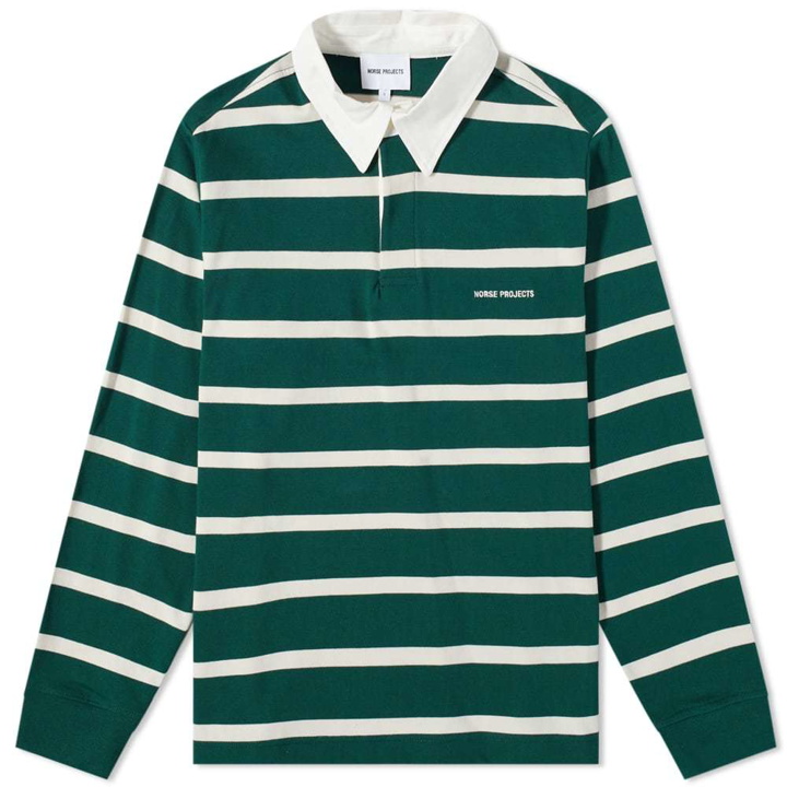 Photo: Norse Projects Ruben Bold Stripe Rugby Shirt