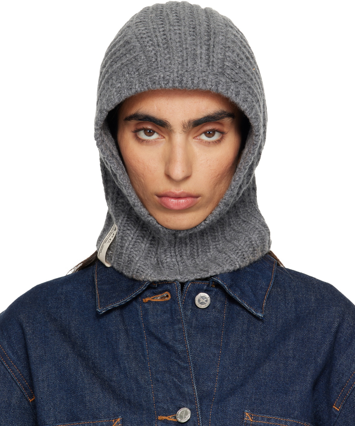 A.P.C. Gray Alix Balaclava