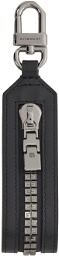 Givenchy Gray 4G Zip Keychain