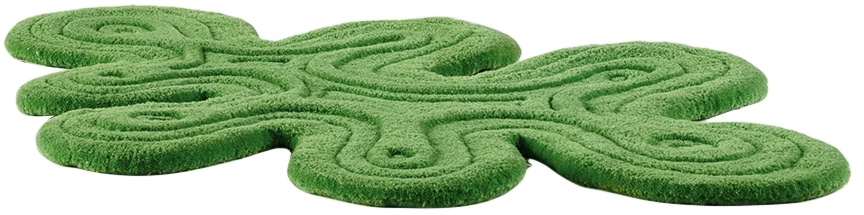 Mush Studios Green Small Dune Rug