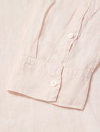 James Perse - Garment-Dyed Linen Shirt - Pink