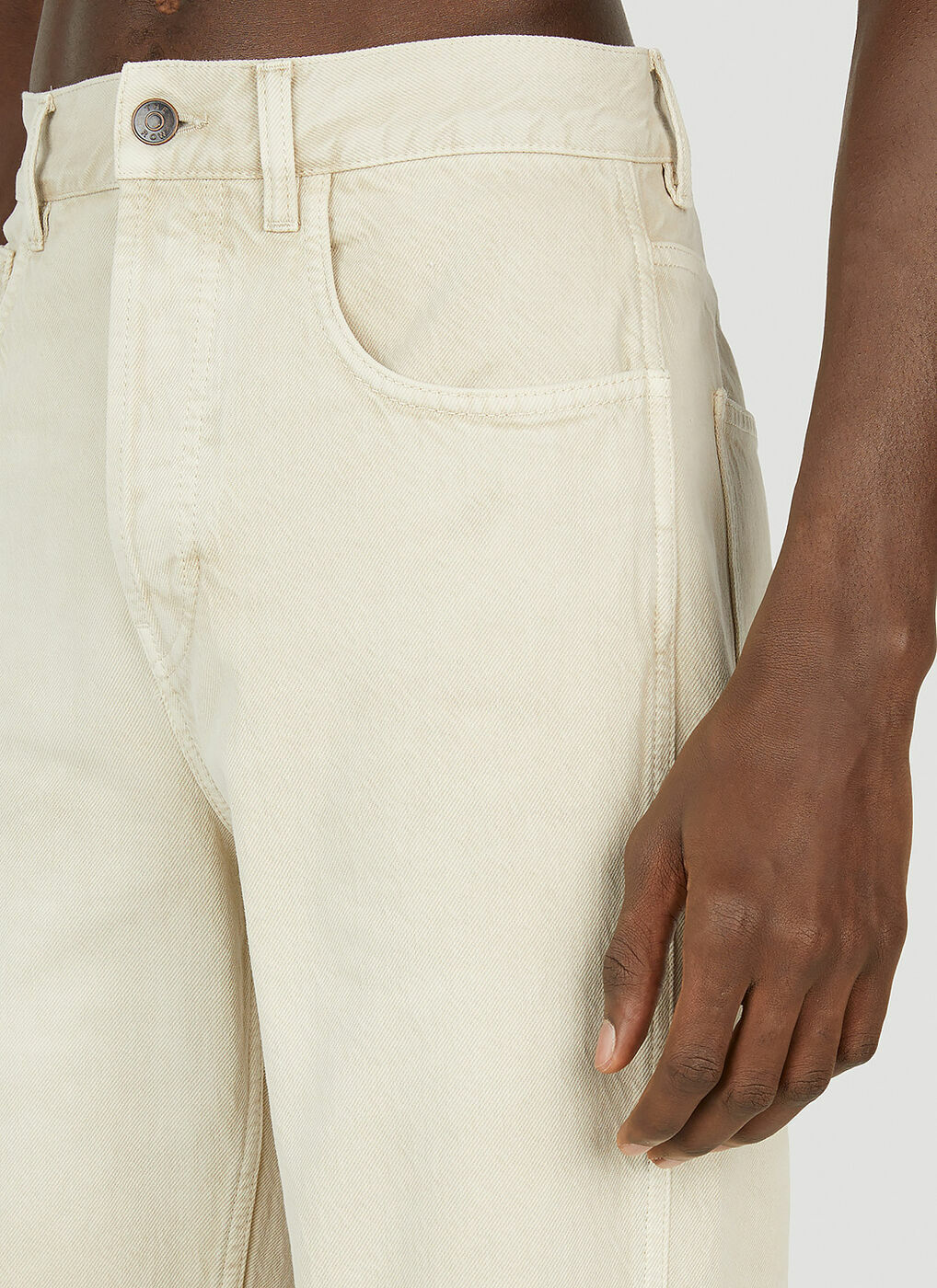 The Row Cortland Jeans in Beige The Row