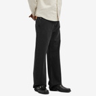 Jacquemus Men's Leather Patch Jeans in Black