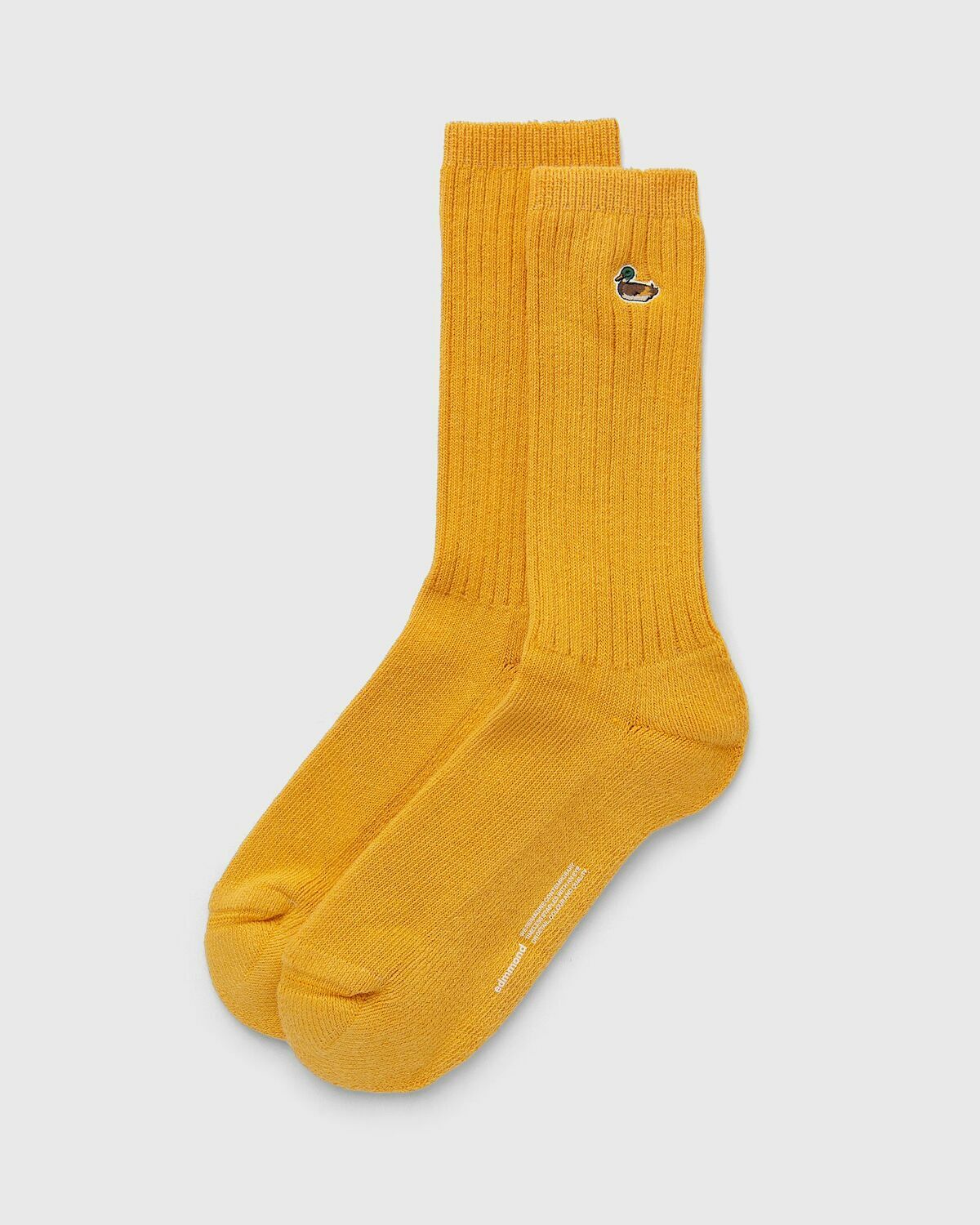 Edmmond Studios DUCK SOCKS yellow Men