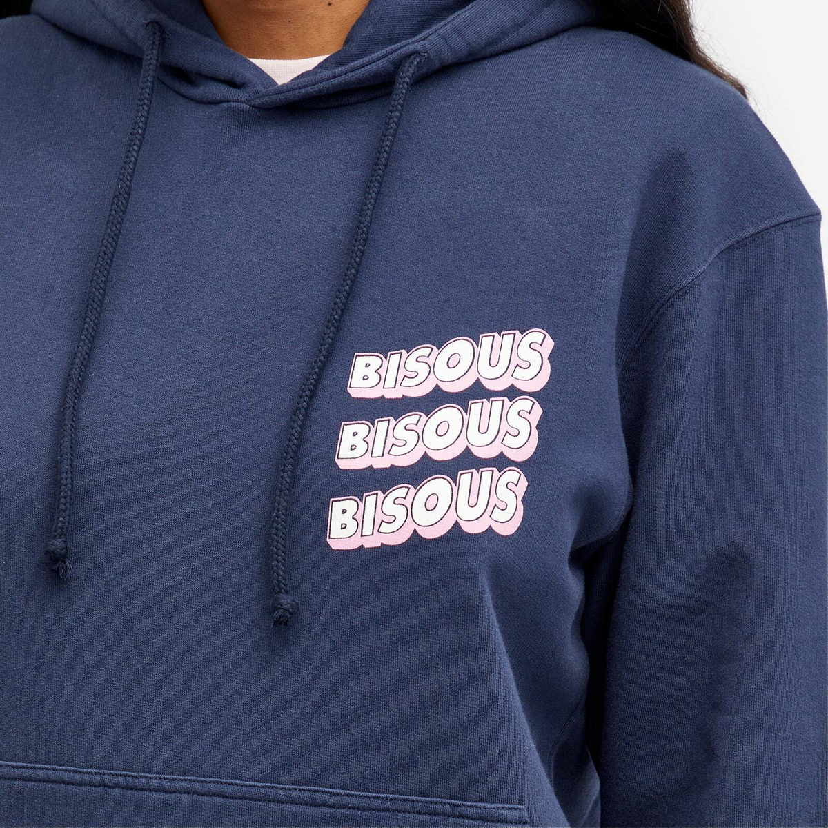Bisous Skateboards Women's Sonics Hoodie in Navy