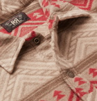 RRL - Cotton and Wool-Blend Jacquard Overshirt - Neutral