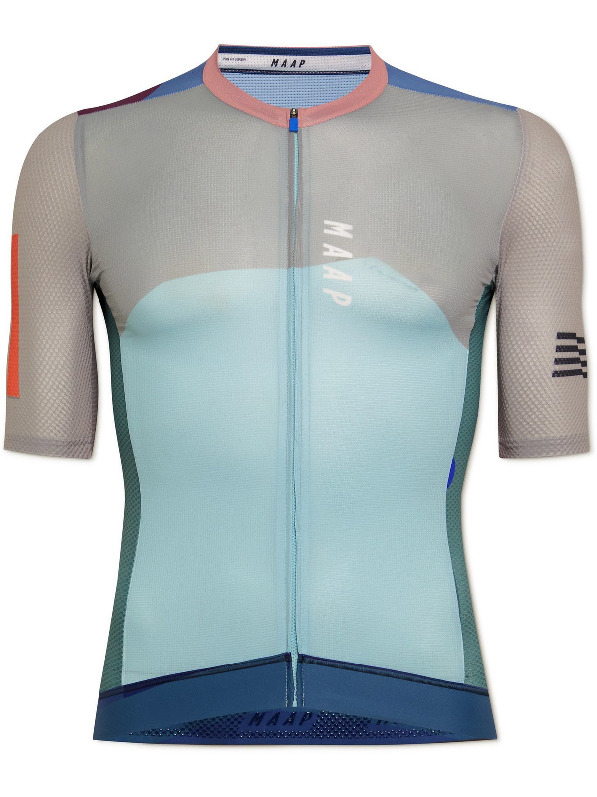 MAAP Vector Pro Air Panelled Recycled Cycling Jersey Blue MAAP