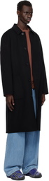 MACKAGE Black Beckett Handmade Wool Coat