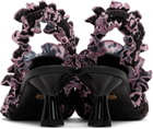 Amy Crookes Black Garden Heels