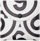 MM6 Maison Margiela White & Black Origami 6 Wallet