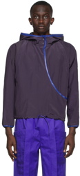 Situationist Purple Taffeta Wrap Jacket