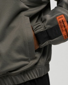 Heron Preston Tracktop Logo Grey - Mens - Track Jackets