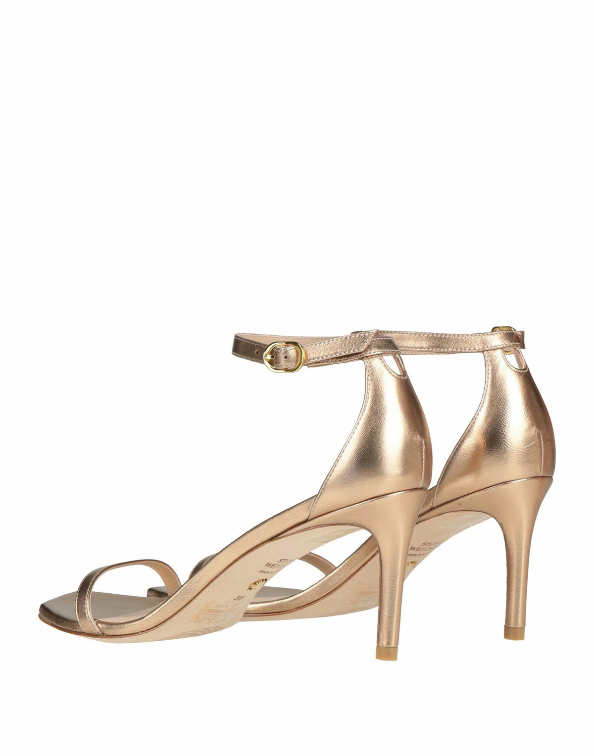 Stuart Weitzman Womens Sandals in Gold