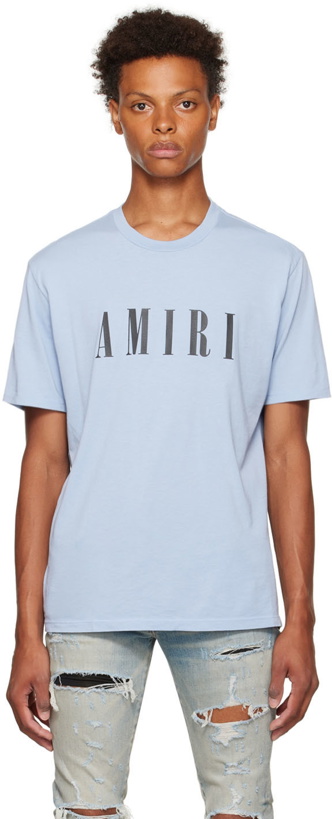 Photo: AMIRI Blue Cotton T-Shirt