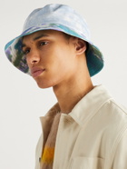 Paul Smith - Tie-Dyed Cotton-Twill Bucket Hat - Blue