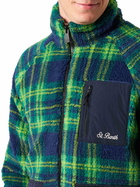 MC2 Saint Barth Man Sherpa Jacket With Tartan Print