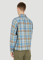 Boomer Check Shirt in Blue