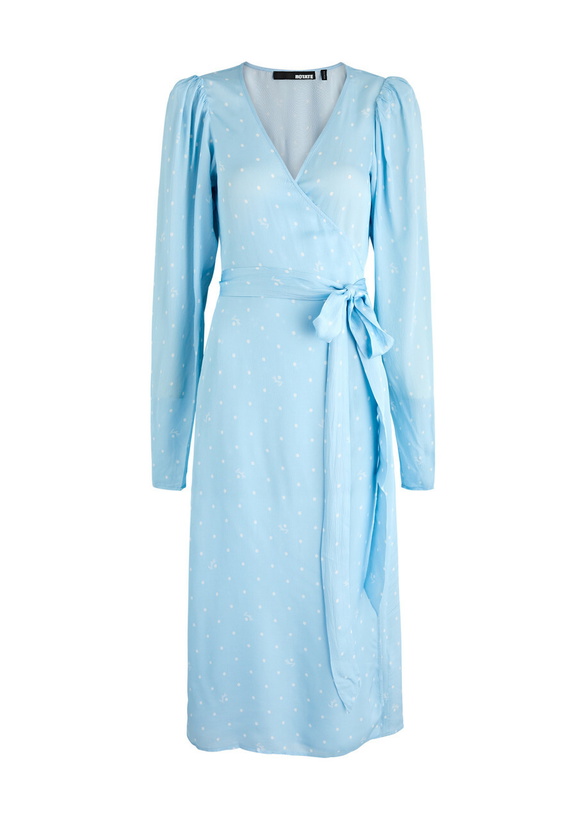 Rotate Asymmetric mesh midi dress ROTATE Birger Christensen