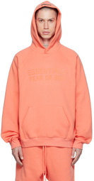 Fear of God ESSENTIALS Pink Raglan Hoodie