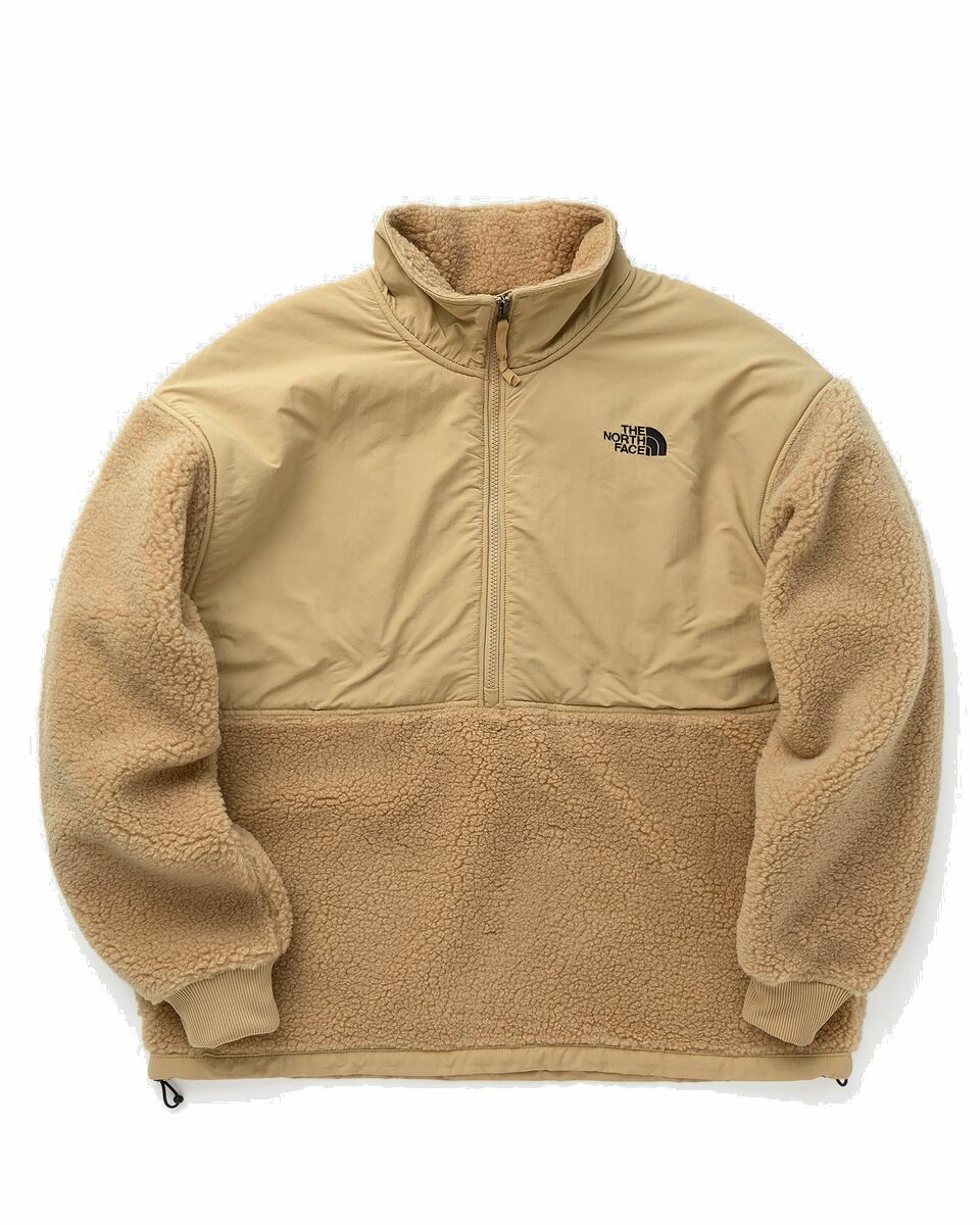 Photo: The North Face Platte High Pile Fleece 1/4 Zip Beige - Mens - Half Zips