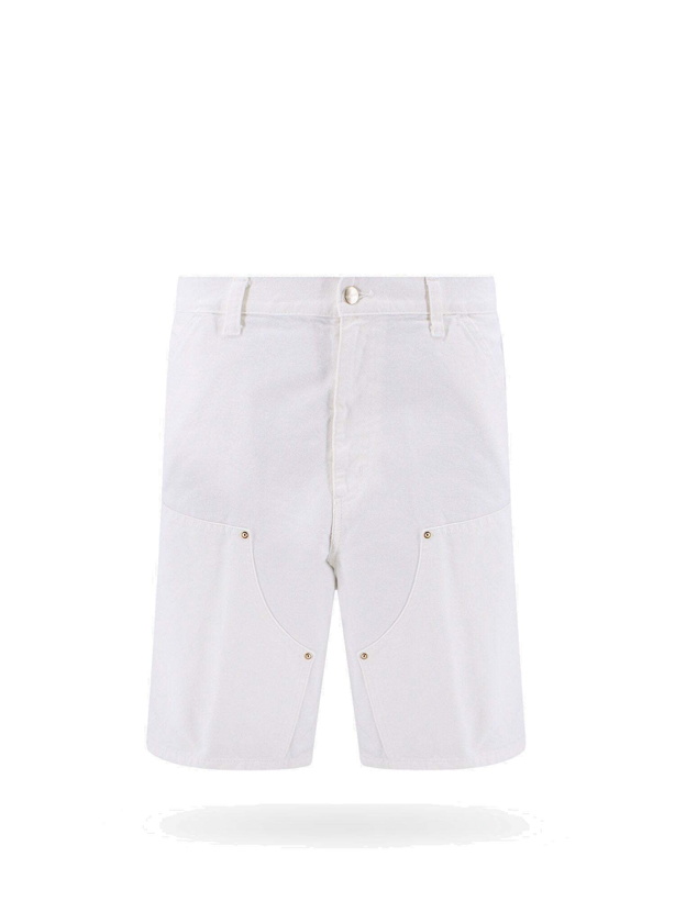 Photo: Carhartt Wip Bermuda Shorts White   Mens