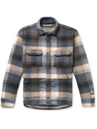 Reese Cooper® - Checked Flannel Overshirt - Blue