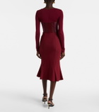 Nensi Dojaka Paneled corset dress