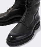 John Lobb Peak leather lace-up boots