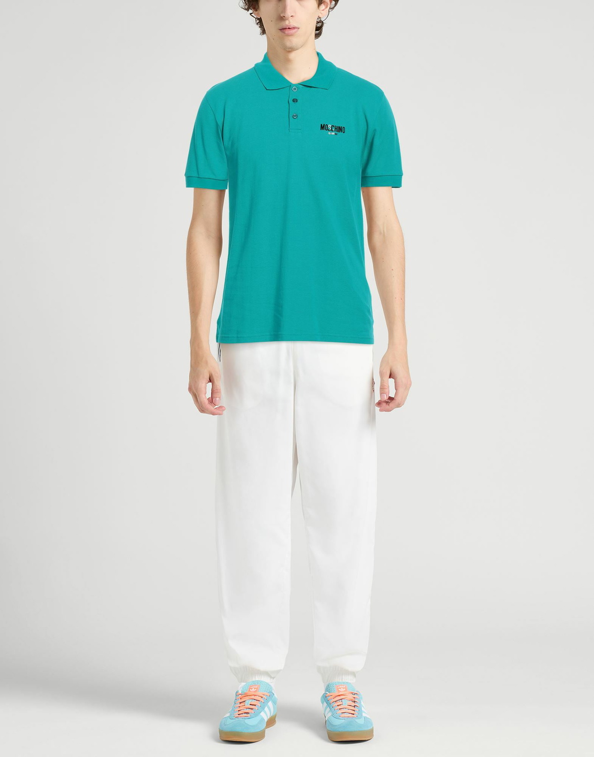 Moschino Mens Polo shirt Dark in Green