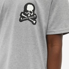 Mastermind Japan Men's GITD Skull T-Shirt in Top Grey