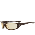 Bonnie Clyde Piccolo Sunglasses in Brown/Yellow 