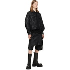 Julius Black Coated DK Denim Jacket