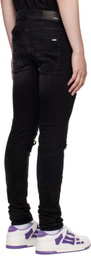 AMIRI Black MX1 Bandana Jeans