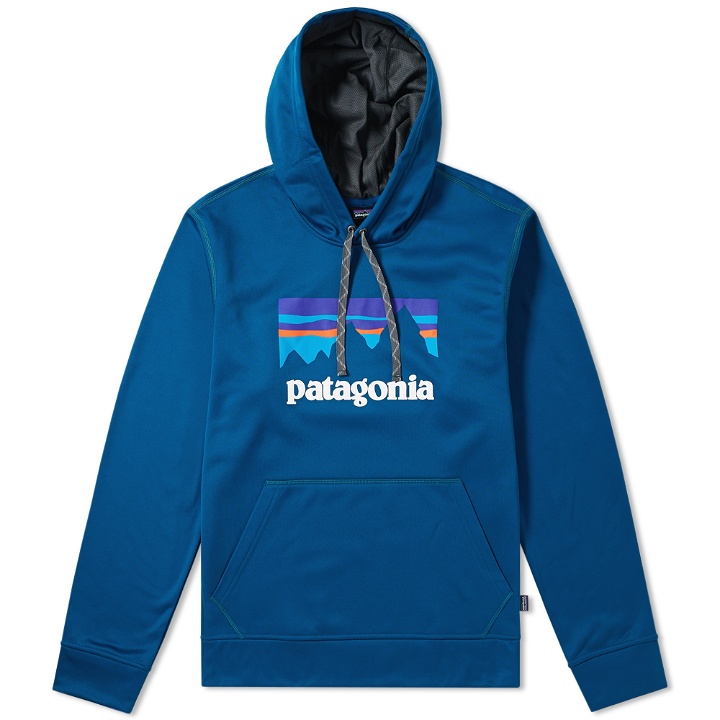 Photo: Patagonia Shop Sticker Logo Popover Hoody