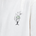 Cafe Kitsune Men's Café Kitsune Hawaiian Dressed Fox Relax T-Shirt in Tapioca