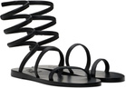 Ancient Greek Sandals Black Ofis Sandals